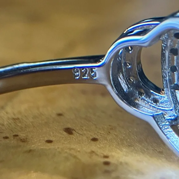 Natural Canary Apatite Sterling Silver Ring Size 10